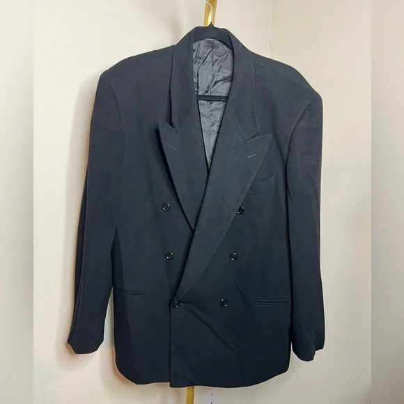 Vintage Men's Valentino Cashmere Coat